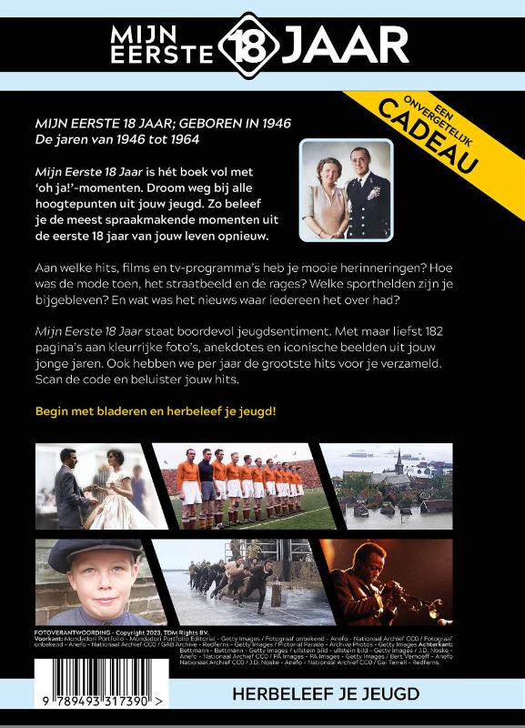 Geboren in 1946 achterkant