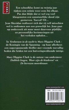 Verdwenen in de nacht achterkant