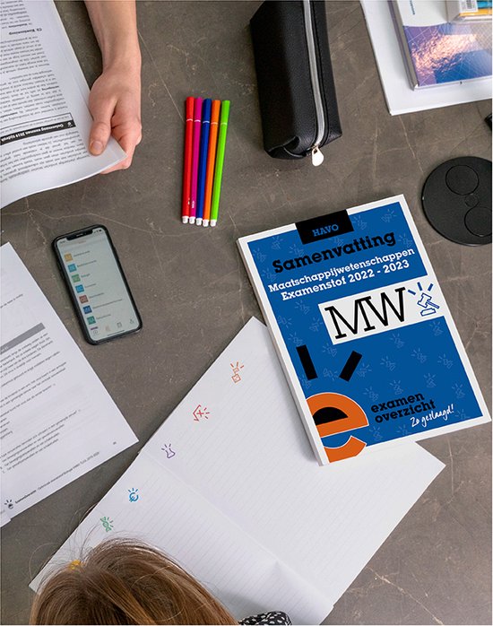 boekenbalie_9789464380262_cover ExamenOverzicht - Samenvatting Maatschappijwetenschappen HAVO