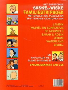 Suske en Wiske familiestripboek 14 / Suske en Wiske familiestripboek / 14 achterkant