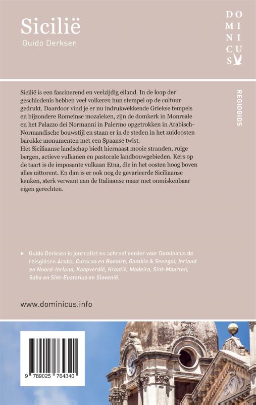 Sicilië / Dominicus Regiogids achterkant