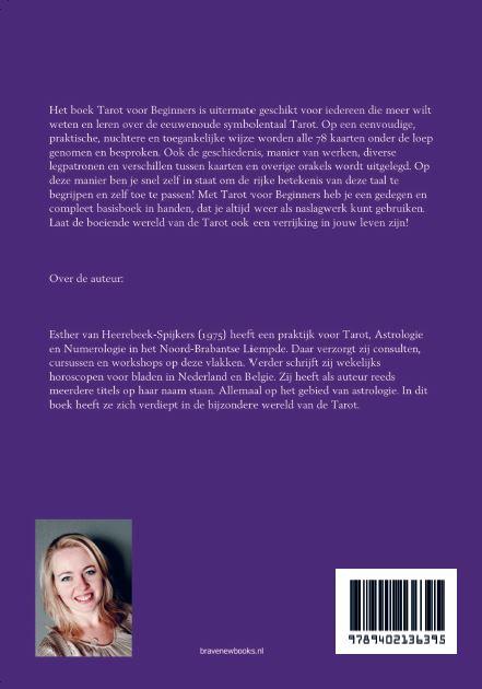 Tarot voor beginners achterkant