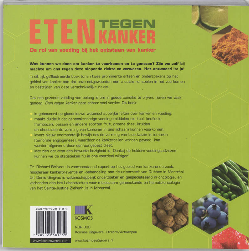 Eten tegen kanker / Lifetime Eten tegen kanker / Lifetime achterkant