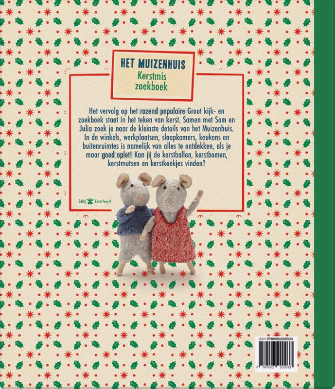 Kerstmis zoekboek / Het Muizenhuis achterkant