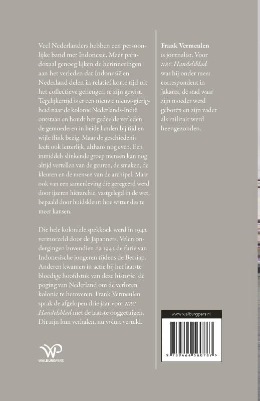 Over Indië achterkant