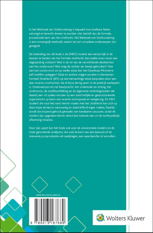 Elementair formeel strafrecht achterkant