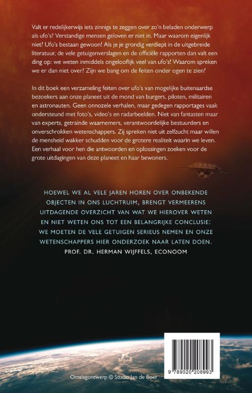 Ufo's bestaan gewoon Ufo's bestaan gewoon achterkant