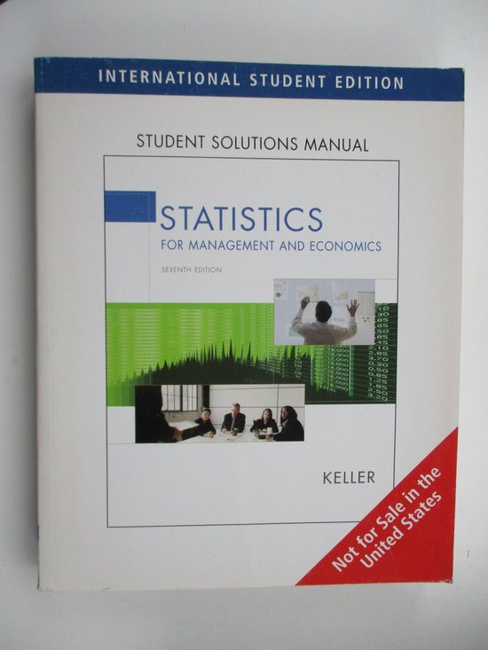 Aise Ssm Stat F/Mgt-Eco 7E
