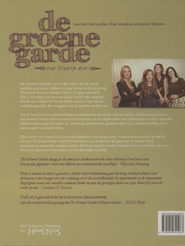 De Groene Garde achterkant