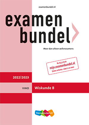 Examenbundel vwo Wiskunde B 2022/2023