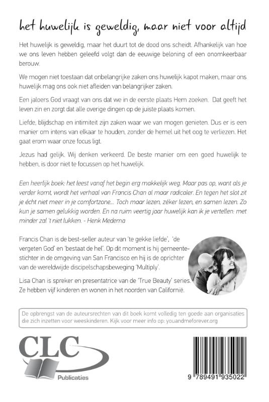 Jij en ik voor altijd achterkant