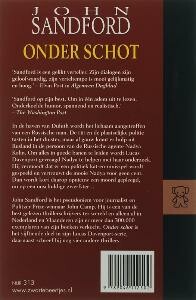 Onder schot / Lucas Davenport / 18 achterkant