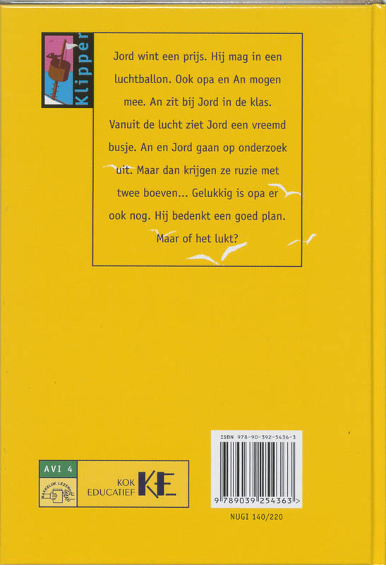 Klipper / Jord wint een prijs Avi 4 / Serie 2 Niveau groen / Klipper achterkant