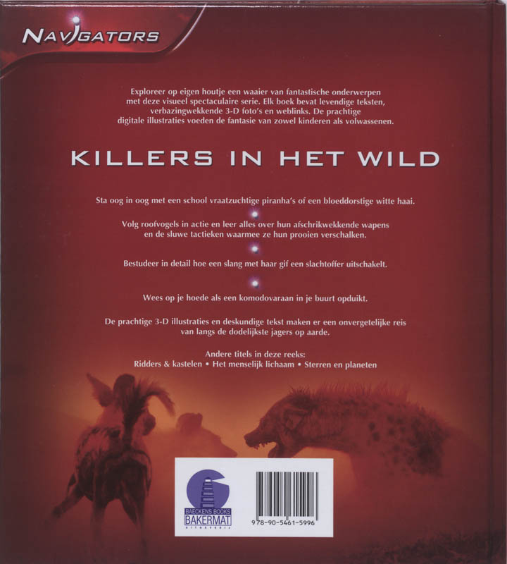 Killers in het wild / Navigators Killers in het wild / Navigators achterkant
