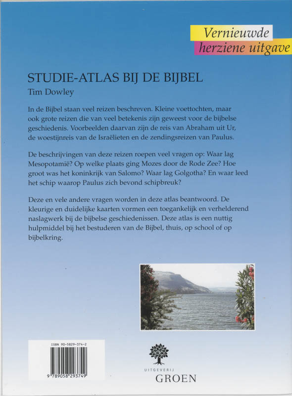 Studie Atlas Bij De Bijbel achterkant