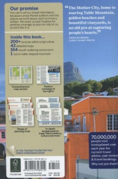 Cape Town 7E Lonely Planet achterkant