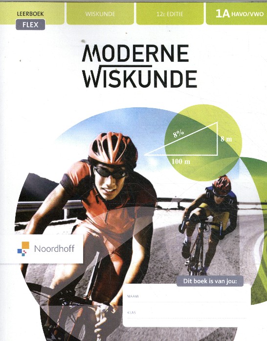 Moderne Wiskunde 1a havo/vwo Flex leerboek