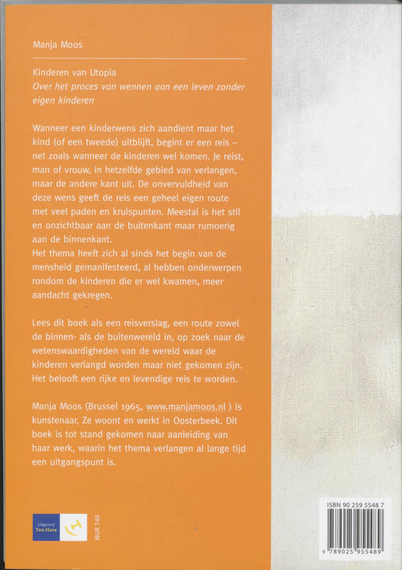 Kinderen van Utopia achterkant