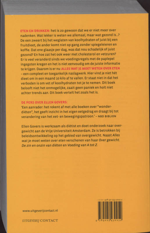 Alles wat je moet weten over eten om gezond, mooi en slank te worden Alles wat je moet weten over eten om gezond, mooi en slank te worden achterkant