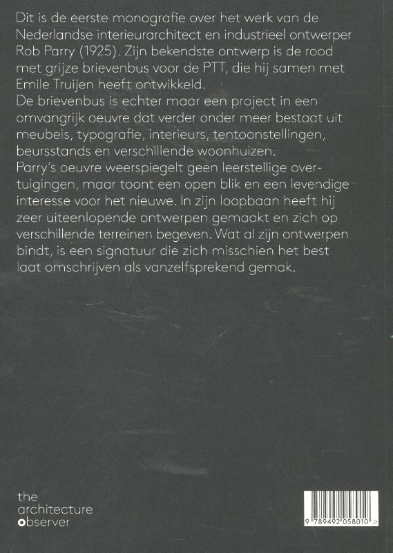 Rob Parry achterkant