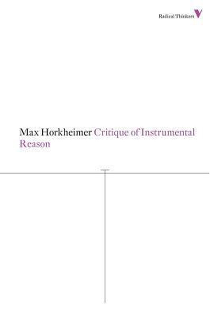 Critique Of Instrumental Reason