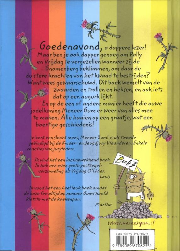 Meneer Gum en de gnomen / Verhalen uit Braaxsel-Binnen / 3 Meneer Gum en de gnomen / Verhalen uit Braaxsel-Binnen / 3 achterkant
