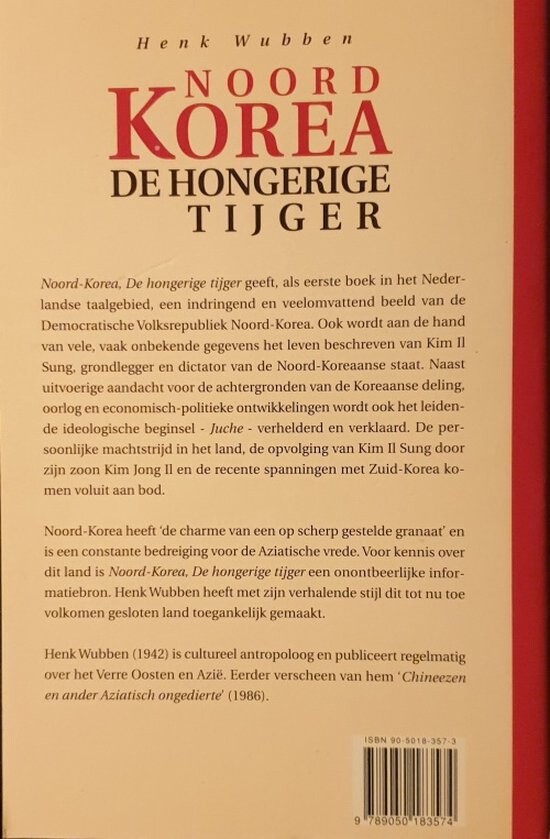 NOORD-KOREA, DE HONGERIGE TIJGER achterkant