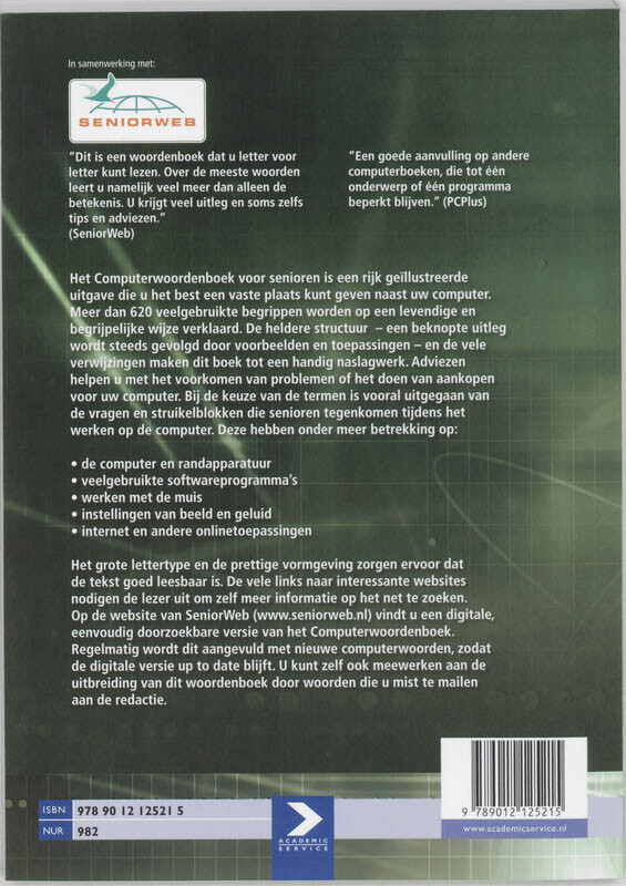 COMPUTERWOORDENBOEK (u) VOOR SENIOREN 4E achterkant