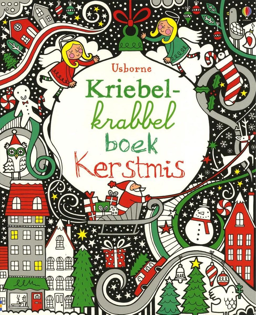 Kriebel krabbel boek kerstmis