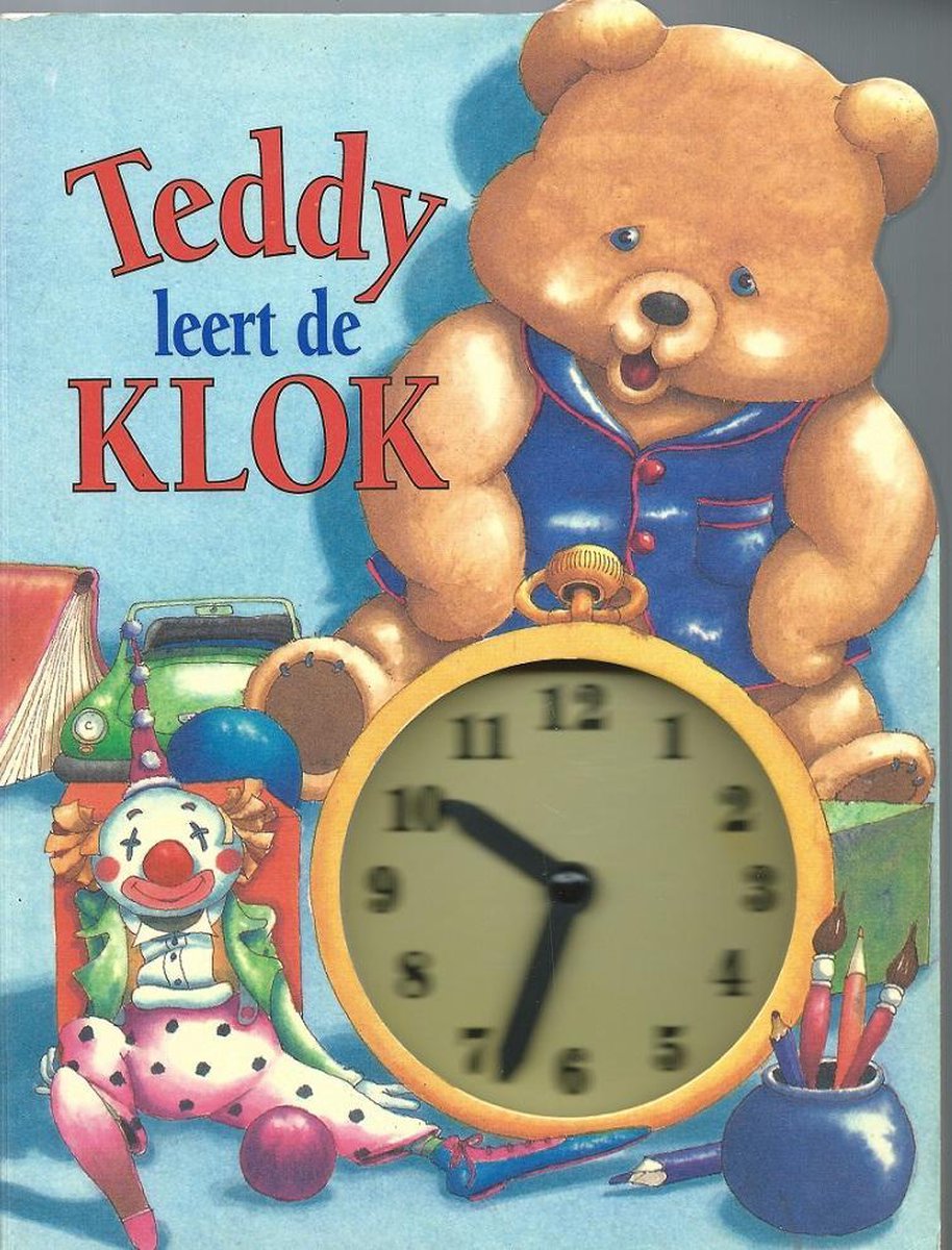 Teddy leert klok kijken