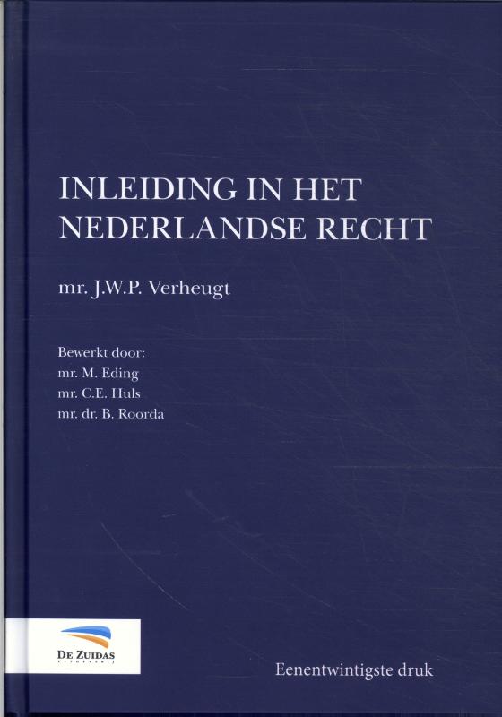 J.W.P. Verheugt Inleiding In Het Nederlandse Recht