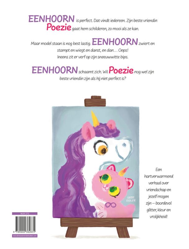 Echt perfecte Poeziehoorn / Snoezie-woezie Poeziehoorn / 2 achterkant