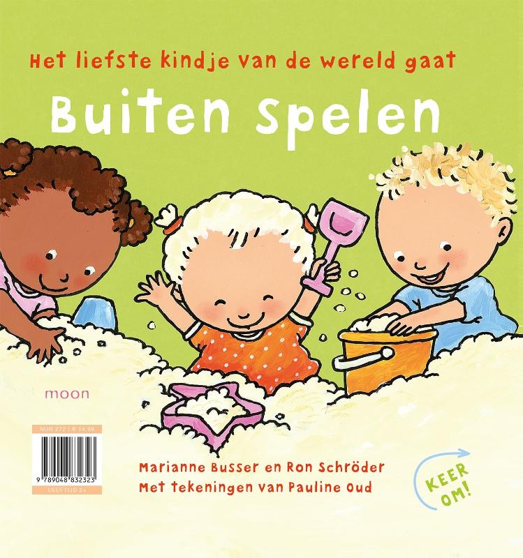 Binnen spelen - Buiten spelen omkeerboek achterkant