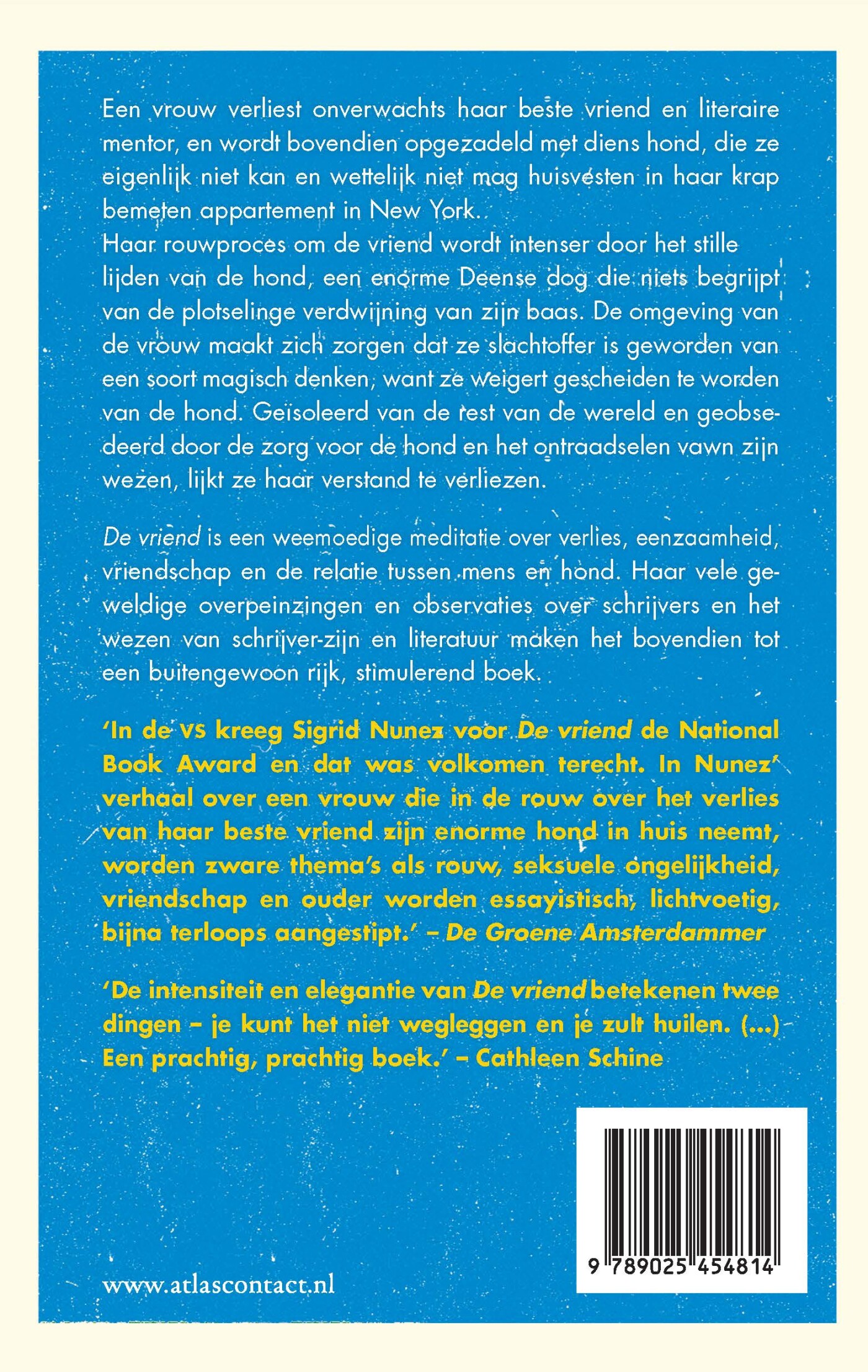 De vriend achterkant