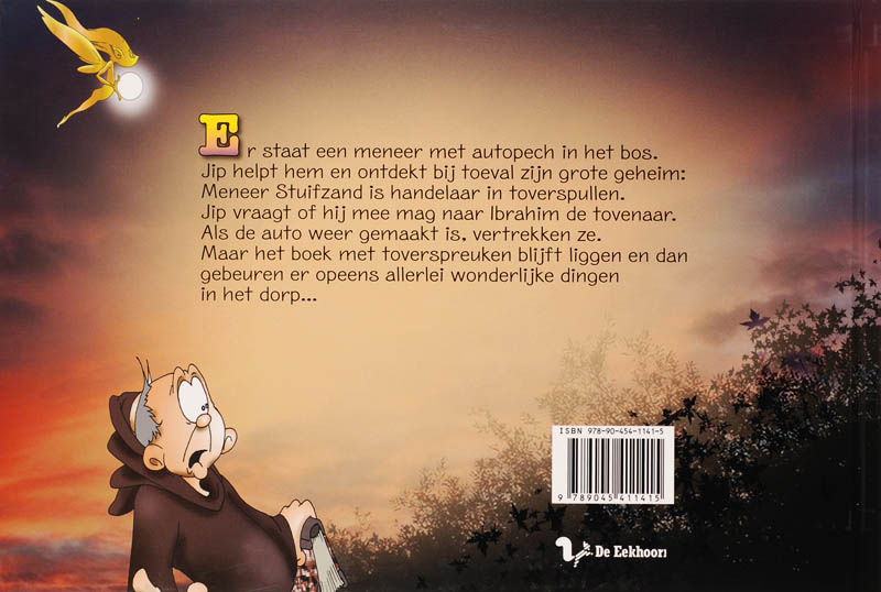 Meneer Stuifzand achterkant