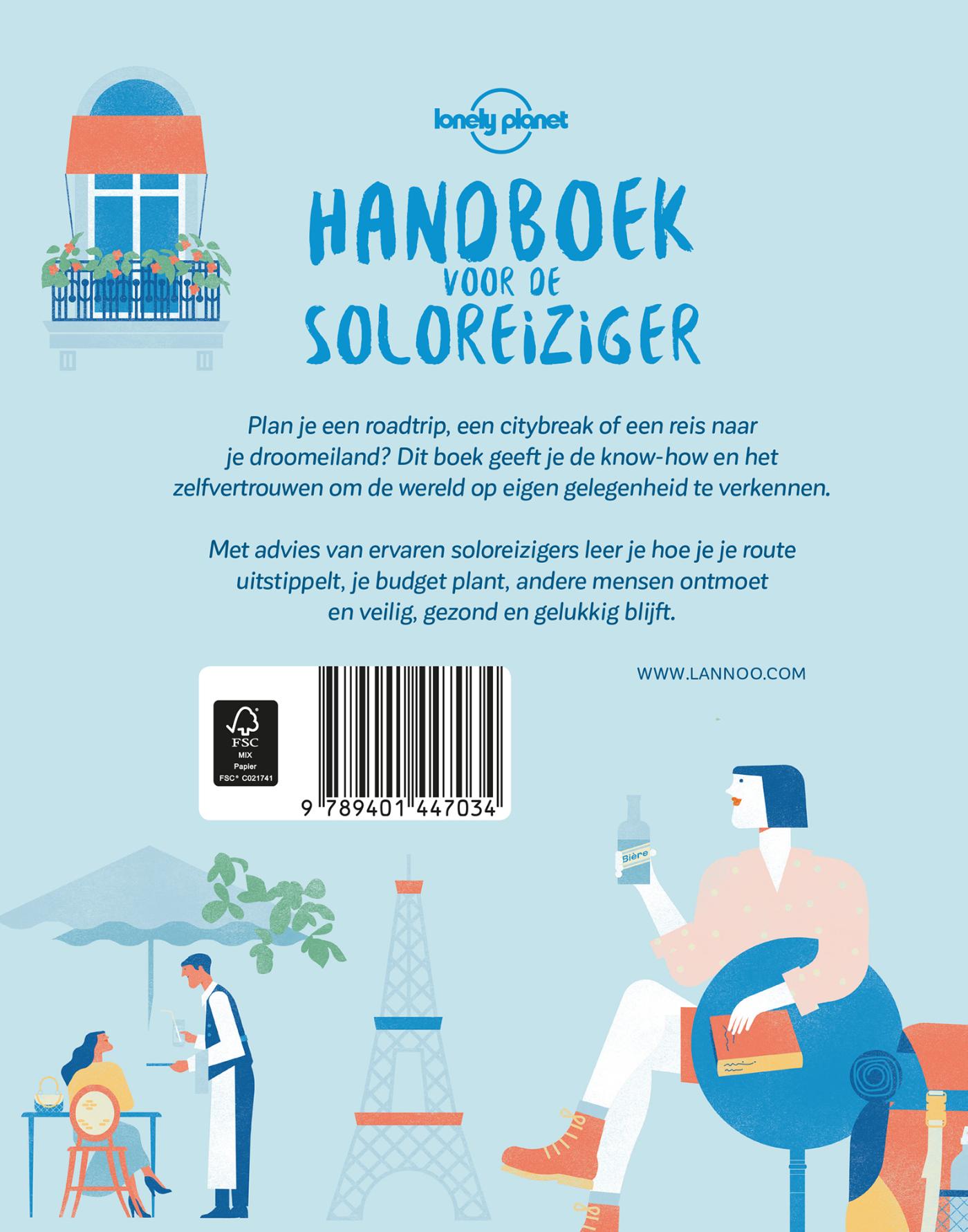 Handboek voor de soloreiziger Handboek voor de soloreiziger achterkant