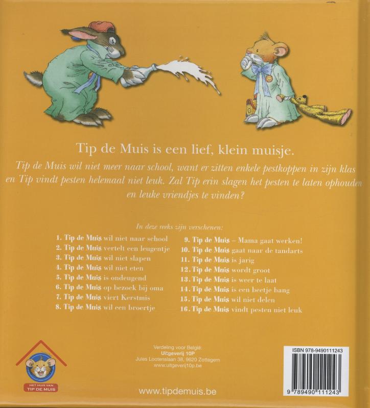 Tip de Muis vindt pesten niet leuk / Tip de muis / 16 achterkant