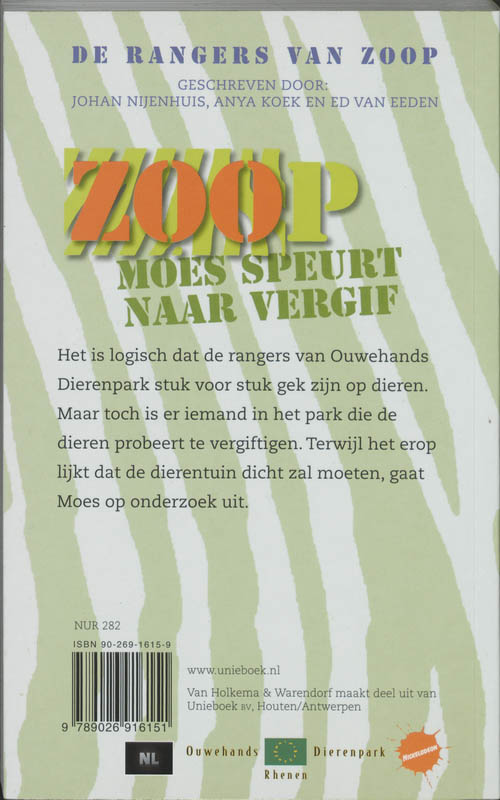 Zoop Moes Speurt Naar Vergif achterkant