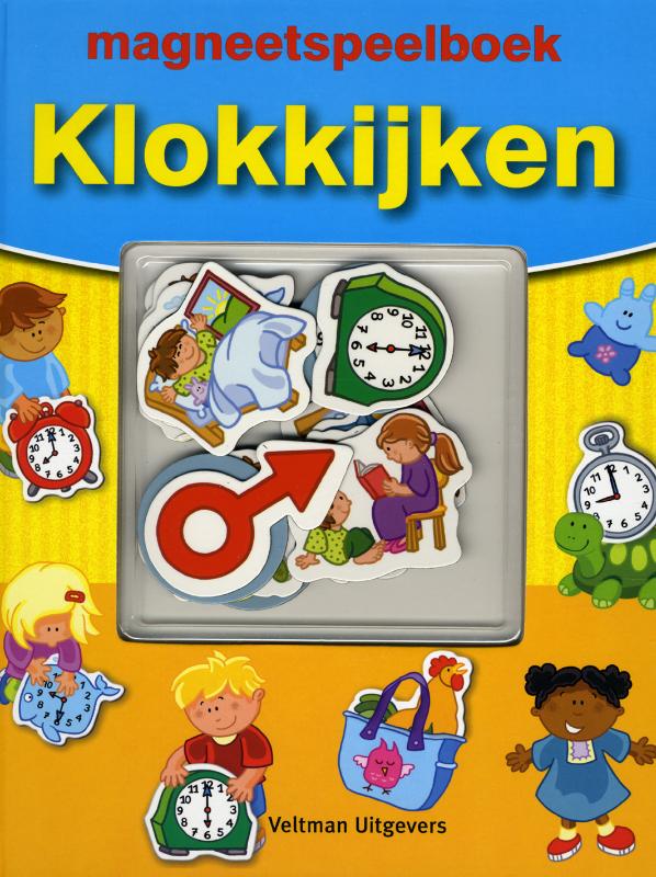 Magneetspeelboek - Klokkijken