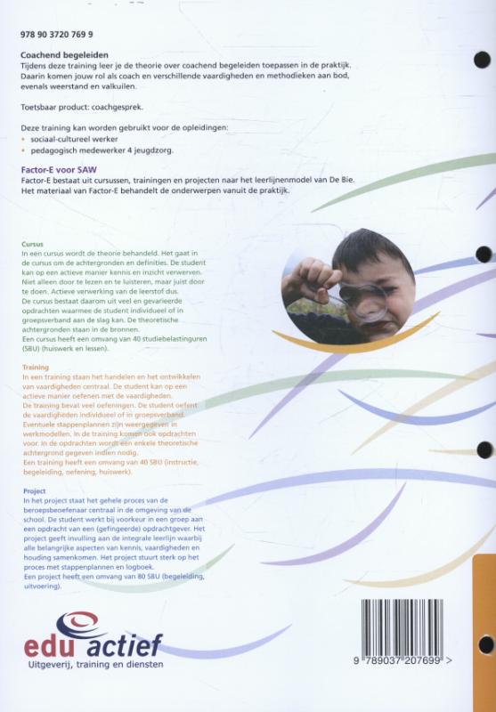 Factor-E Training Coachend begeleiden achterkant