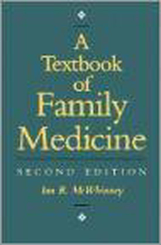 A Textbook of Family Medicine