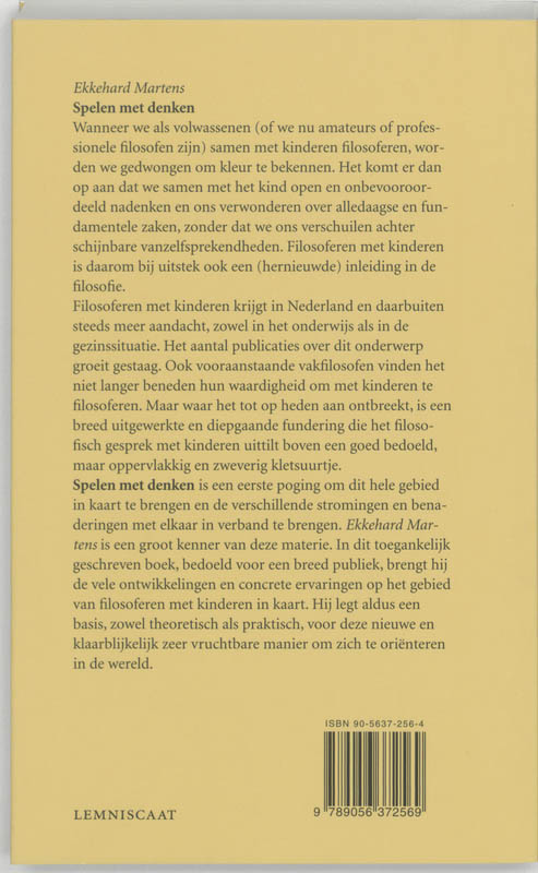 SPELEN MET DENKEN achterkant
