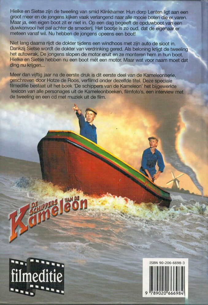 De schippers van de Kameleon (filmeditie) / Kameleonserie achterkant