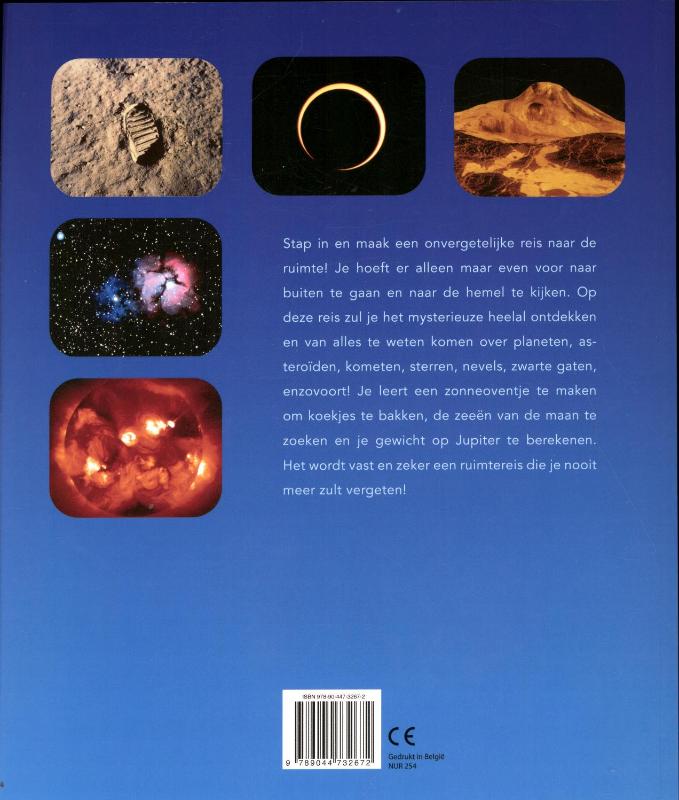 Het grote boek over sterren en planeten achterkant