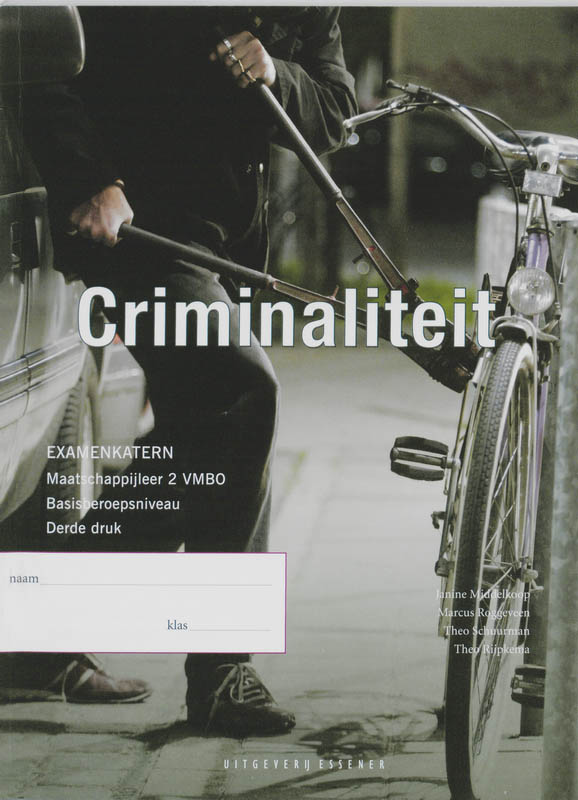 Les/werkboek VMBO Criminaliteit