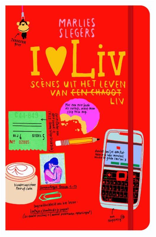 boekenbalie_9789048813322_cover Scenes uit het leven van een chaoot Liv / I love Liv