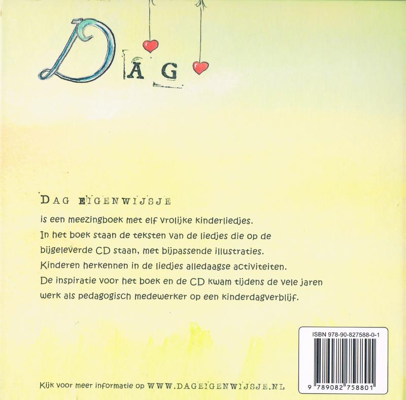 Dag eigenwijsje Dag eigenwijsje achterkant