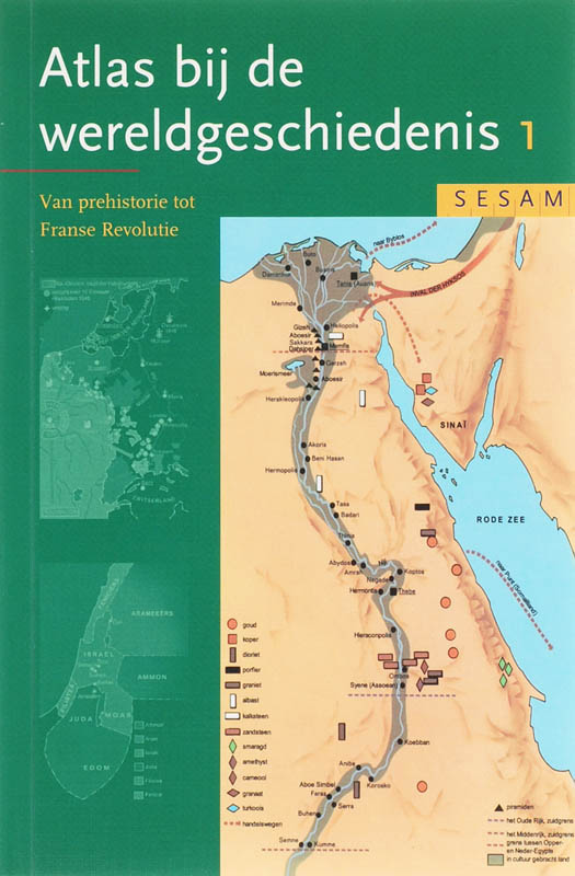 Kinder Sesam Atlas Bij De Wereldgeschiedenis - Deel 1 / Sesam Atlas Bij De Wereldgeschiedenis / 1
