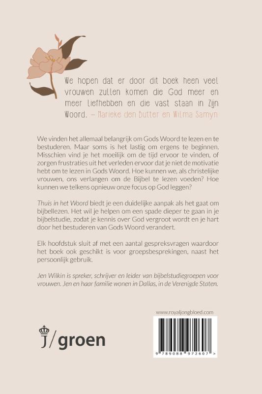 Thuis in het Woord achterkant