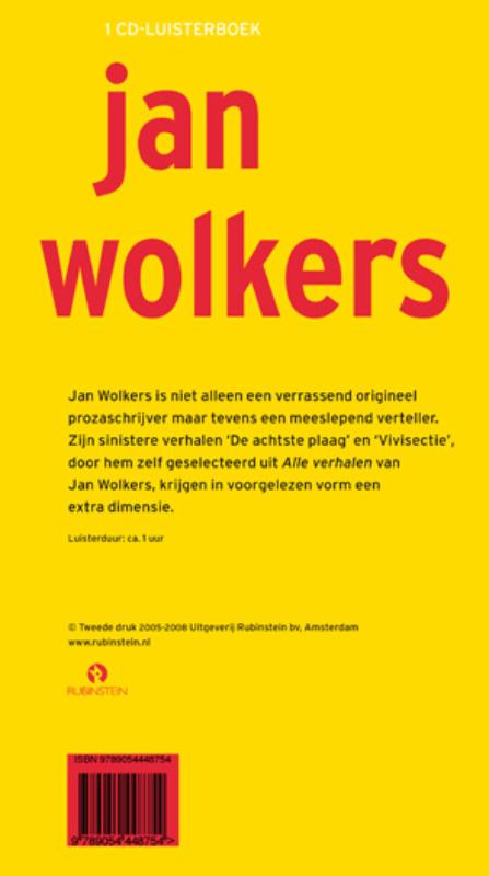 Jan Wolkers - De Achtste Plaag (CD) achterkant